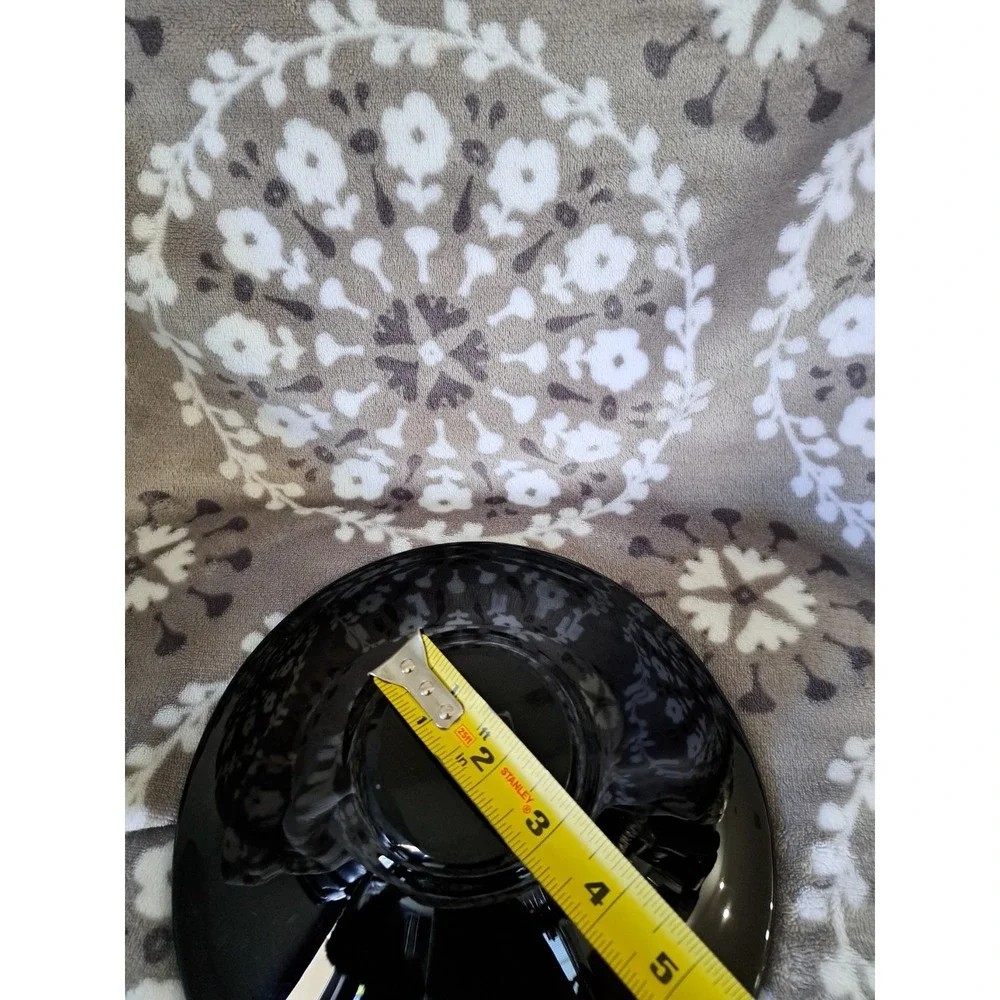 MCM Rosenthal Studio Line Porcelain Center Bowl Noire Black by Tapio Wirkkala